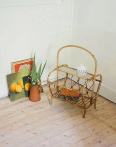 Désiré, le porte-revues en rotin N°75