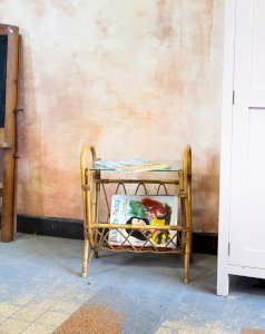 Desire, the rattan magazine rack No. 78