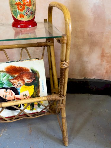 Désiré, le porte-revues en rotin N°78