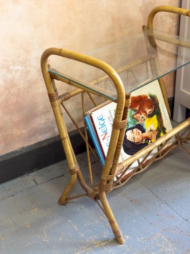 Désiré, le porte-revues en rotin N°78