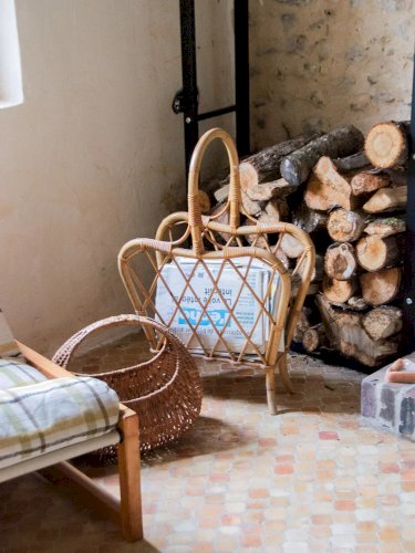 Désiré, le porte-revues en rotin N°79