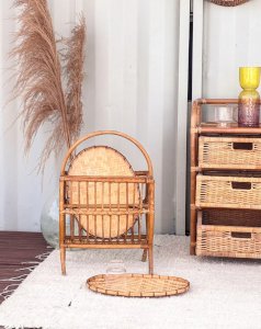Desire, the rattan magazine rack No. 86