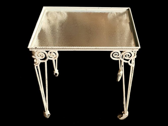 Desserte en fer forgé / Art déco