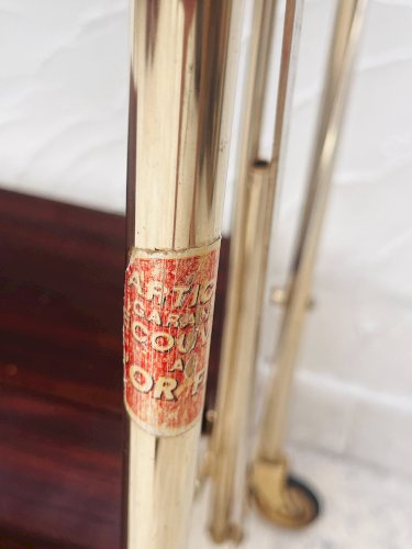 Desserte italienne plaquée or