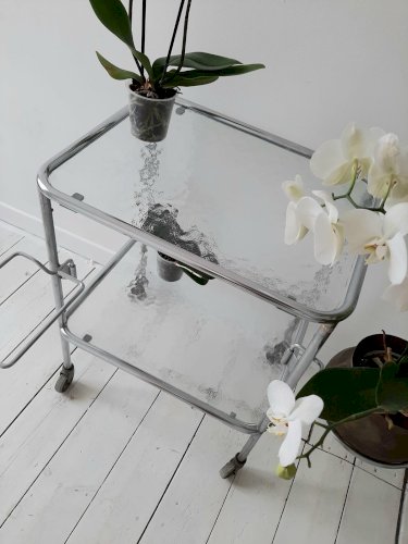 Desserte vintage, bar, guéridon vintage