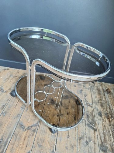 Desserte vintage, bar, guéridon vintage