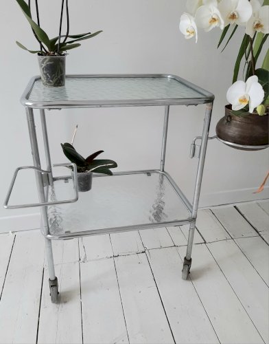 Desserte vintage, bar, guéridon vintage