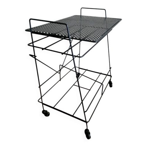 Desserte vintage en métal des années 60