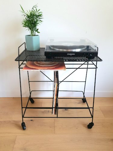 Desserte vintage en métal des années 60