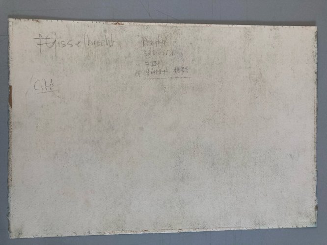 Dessin Abstrait Frederic Gisselbrecht Personnage Cité Art Fusain 1991