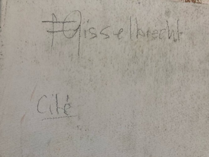 Dessin Abstrait Frederic Gisselbrecht Personnage Cité Art Fusain 1991