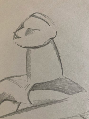 Dessin ancien Art cubiste Mine De Plomb Crayon cubisme 1960 A Identifier Art