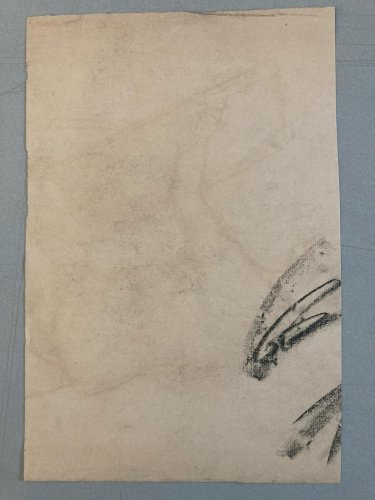 Dessin Ancien Fusain XXe Cours Homme Jean Dreyfus Stern 1930 Art Atelier