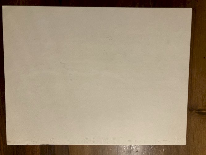 Dessin Aquarelle Paysage Peinture Leucade Grèce Village 1983 Nidri Art