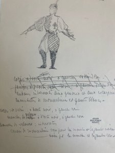 Dessin Crayon 1830 XIXe Jules Robert Auguste Étude Jeu De Carte Art Ancien