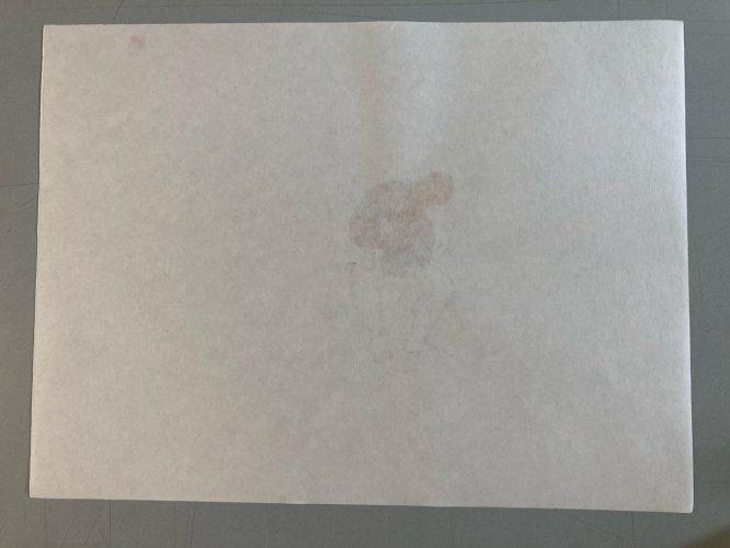 Dessin Crayon Aquarelle Nu Homme Portrait Plage Deuxième Moitier XXe Art