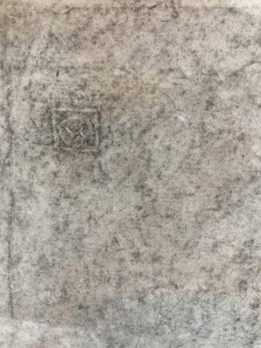 Dessin Crayon Papier Crâne Vanité Squelette Bouesse? Claude De Muzac