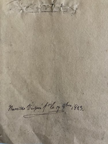 Dessin Crayon Portrait Saint Michel Démon Religion Ange Raphaël 1823