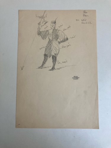 Dessin Crayon XIXe Jules Robert Auguste Étude Jeu De Carte Art Ancien 1830