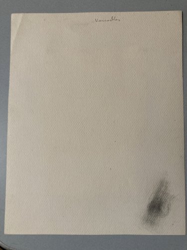 Dessin Encre 1918 Nourrigat Emile Hameau De La Reine Versailles Roi