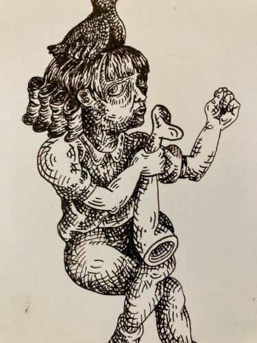 Dessin Encre Surréaliste Surréalisme Expressionniste Expressionnisme Drawing Art