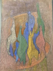 Dessin Expressionisme 1997 Frederic Gisselbrecht Cirque Expressioniste