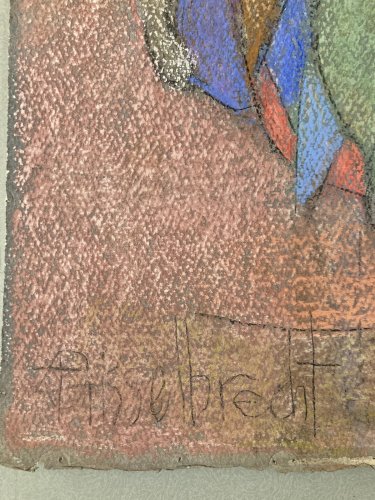 Dessin Expressionisme 1997 Frederic Gisselbrecht Cirque Expressioniste