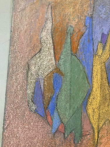 Dessin Expressionisme 1997 Frederic Gisselbrecht Cirque Expressioniste