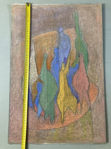 Dessin Expressionisme 1997 Frederic Gisselbrecht Cirque Expressioniste