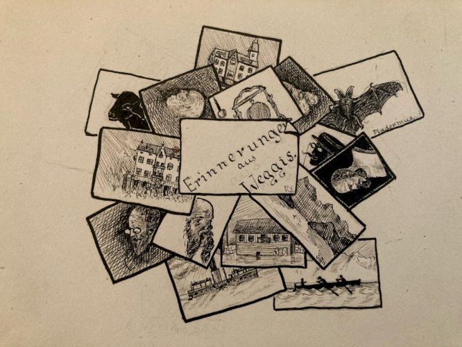 Dessin Expressionisme Allemand Encre Chauve Souris 1920 Expressionniste Art