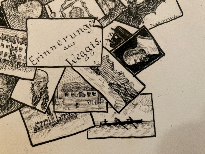 Dessin Expressionisme Allemand Encre Chauve Souris 1920 Expressionniste Art