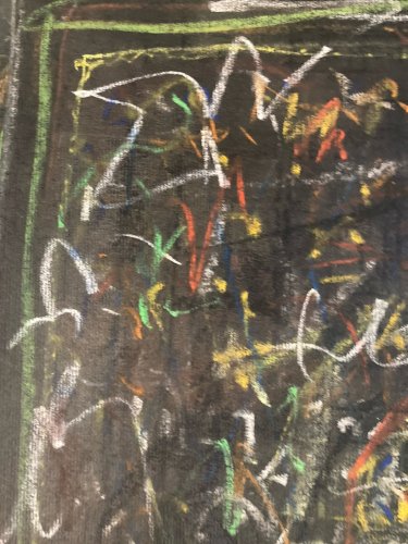 Dessin Fusain Peintre Art Marcel Melot Abstraction Expressionnisme 1980 Abstrait