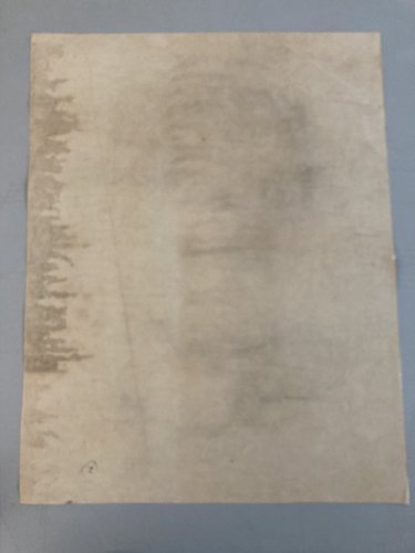 dessin fusain XIXe tete buste sur chevale￼t homme voltaire houdo art