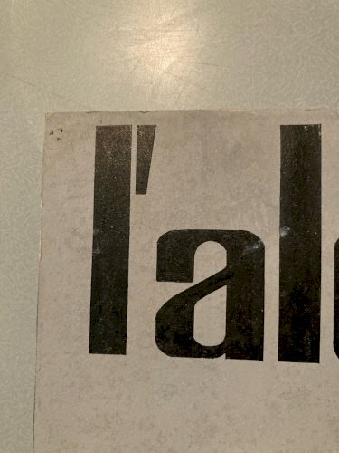 Dessin Gouache Alcool Projet Publicité 1965 Publicitaire Art Bouteille Sang