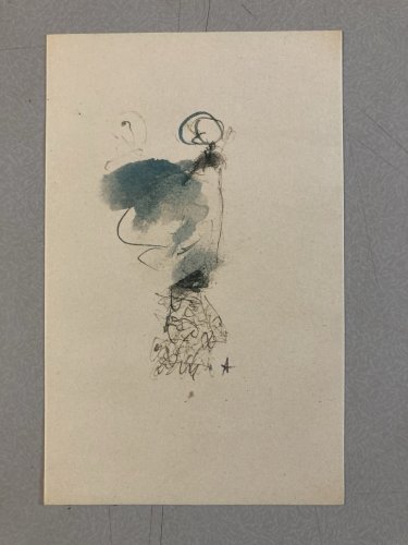 Dessin Lavis Encre Portrait Femme Expressionniste annie perinaux Art