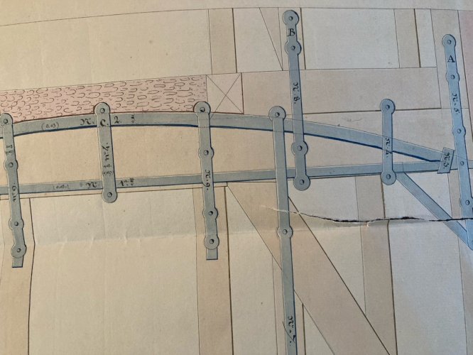 Dessin L’avis Encre XIXe Leon Vaudoyer Architecture Art Charpente Drawing Old