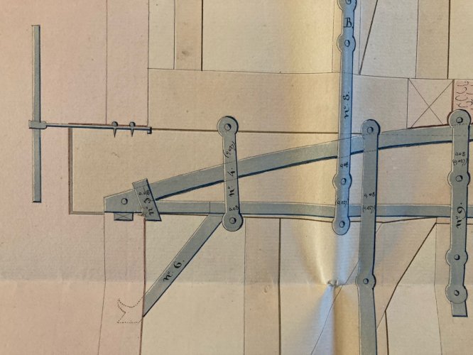 Dessin L’avis Encre XIXe Leon Vaudoyer Architecture Art Charpente Drawing Old