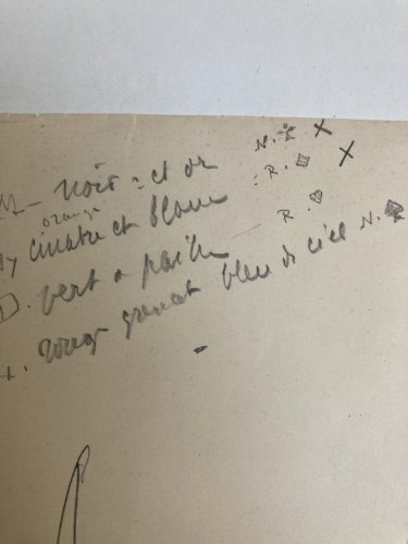 Dessin Original Crayon 1830 XIXe Jules Robert Auguste Étude Jeu De Cartes Ancien