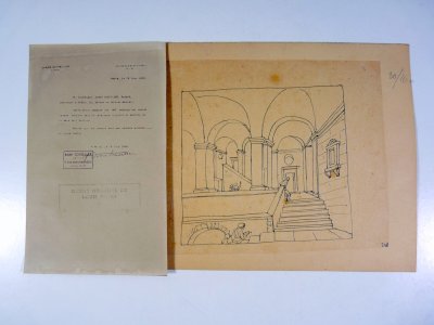 Original drawing by Louis DAVID 1748-1825 with certificate of authenticity.