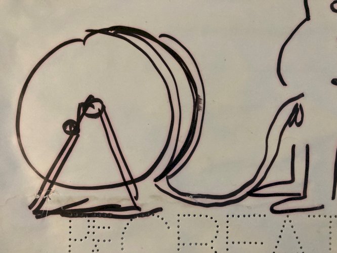 DESSIN ORIGINAL Piem Unique Humour Erotisme BD signé Erotique 2000 Art
