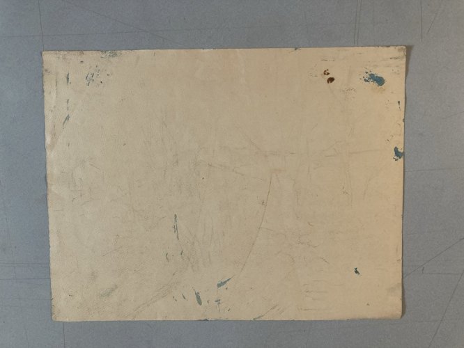Dessin Papier Femme Nue Art Nu Gouache Aquarelle Fauve Corps 1945 Fauvisme