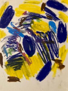 Drawing Painting Chalk Fat Abstract 1990 To Identify Abstraction Art