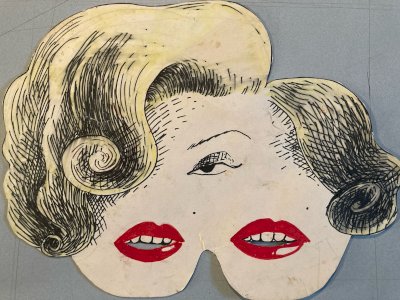 Drawing Painting Marilyn Monroe 1980 Cyclops Surrealism Surrealist Painting Art