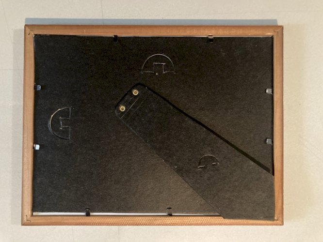 Dessin XIXe 1850 Fusain crayon Paysage Ancien Village A Identifier Art