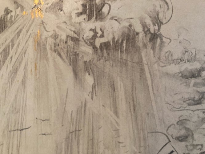 Dessins Drawing 1960 Crayon A Identifier Surréalisme Art Barque Symbolisme