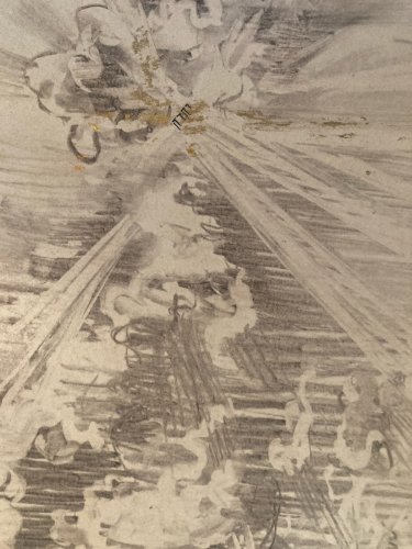 Dessins Drawing 1960 Crayon A Identifier Surréalisme Art Barque Symbolisme