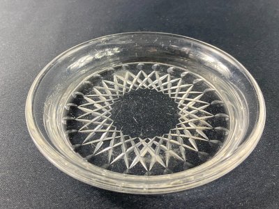 Star-bottomed crystal coaster