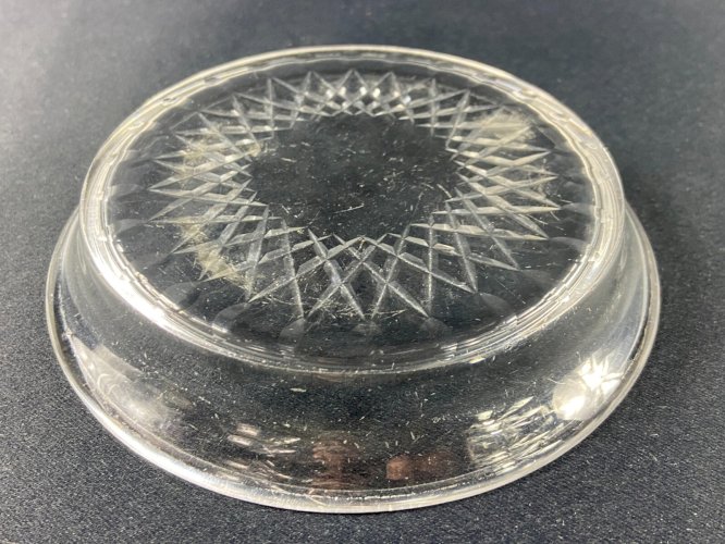 Dessous de bouteille en cristal à fond étoilé