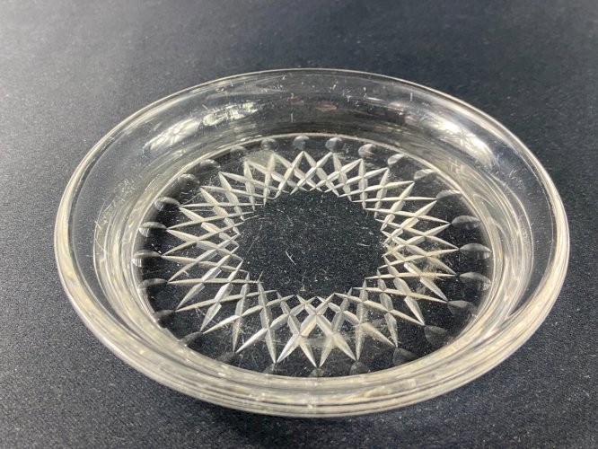 Dessous de bouteille en cristal à fond étoilé