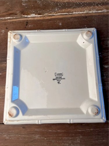 Dessous de plat Digoin Sarreguemines modèle René